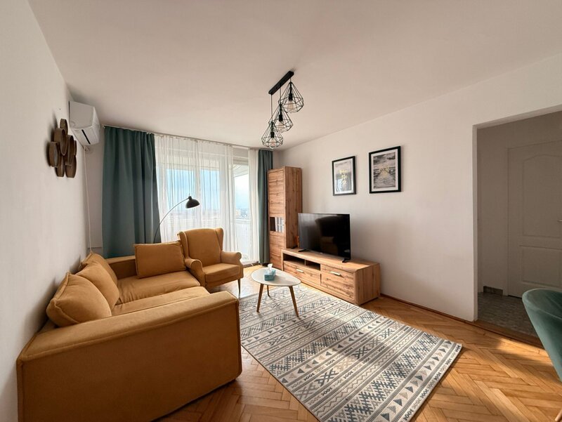 Iosfein, apartament 2 camere, 47 mp utili, panorama view.